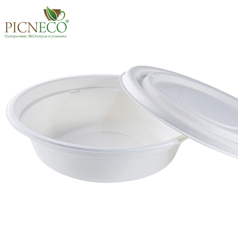 товар Миска 950 мл из целлюлозы, белая MS123